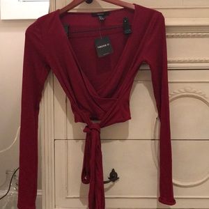 Forever 21 Wrap Shirt